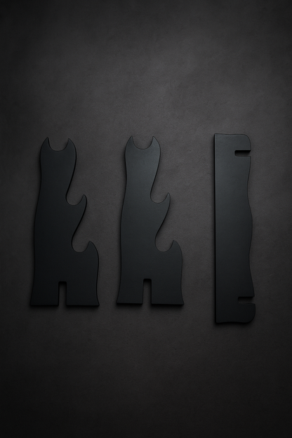 Premium Wooden Sword Display Stand | 3-Sword Rack | Medieval & Katana Wall/Desk Stand | Collectible Display Holder