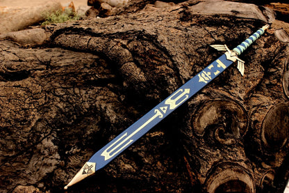 Zelda-Inspired Fantasy Sword Replica – 40" Steel Blade with Scabbard | Cosplay, Collectible, Display Sword | NovaFang USA